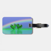 55周年記念エメラルドハート ラゲッジタグ (裏面横)