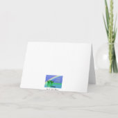 55周年記念エメラルドハート(写真用) カード (裏面)