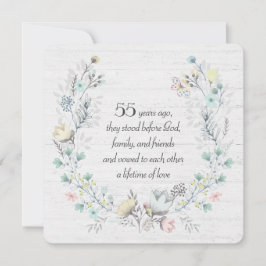 55周年記念リースオンウッド 招待状