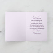 55周年記念結婚グリーティングカード カード (内部)