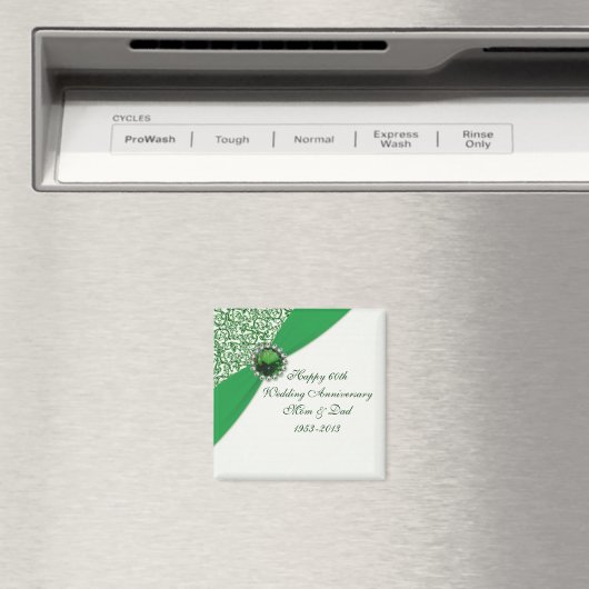 55周年記念結婚磁石 マグネット (インサイチュ (食洗機))