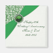 55周年記念結婚磁石 マグネット (正面)