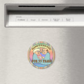 55周年記念結婚贈り物 マグネット (インサイチュ (食洗機))
