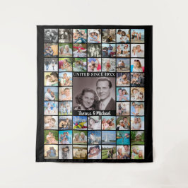 55周年記念 フォトコラージュ メモリーズ バックドロップ タペストリー