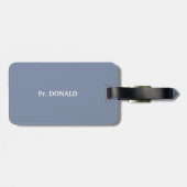 55周年調整のパーソナライズおめでとう ラゲッジタグ (裏面横)