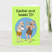 55回目の誕生日 カード (正面)