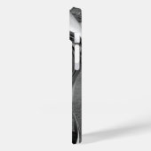 55山形ヘッドライトのグレースケール Case-Mate iPhoneケース (裏面 / 左)