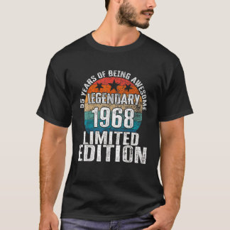 55年のヴィンテージ素晴らし1968限定Edi Tシャツ