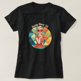 '55年生まれのSassy Tシャツ