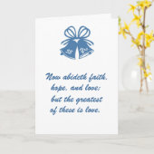 55年間の愛 カード (黄色い花)