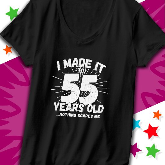55歳のサルカスティック・ミーム 楽しい55歳の誕生日 Tシャツ