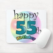 55歳の誕生日おめでとうございます マウスパッド (マウス)