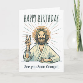 55歳の誕生日カーおもしろいド 招待状