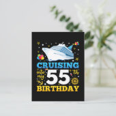 55歳の誕生日パーティーに突入 ポストカード (スタンド正面)