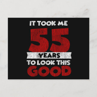 55歳の誕生日 私を美しく見せてくれた 55歳の誕生日 ポストカード