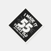 55歳皮肉ミームおもしろい55誕生日 スタンダードカクテルナプキン (角)