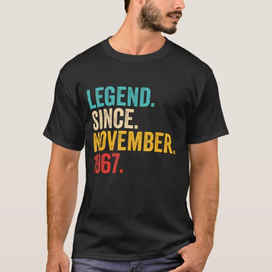 55歳55誕生日伝説11月から Tシャツ (正面)