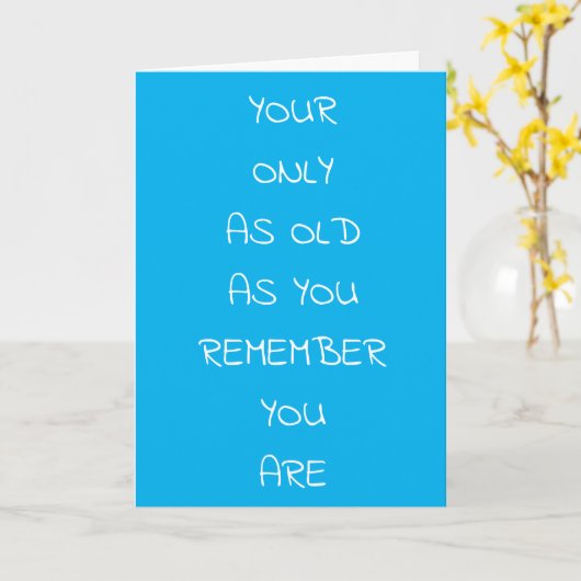 **55番目の誕生日**友人や家族向けのユーモア カード (黄色い花)