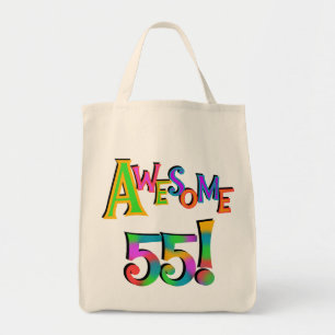 55素晴らし誕生日Tシャツとギフト トートバッグ