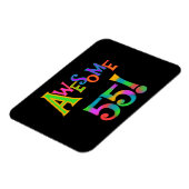 55素晴らし誕生日Tシャツとギフト マグネット (左側)