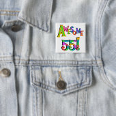 55素晴らし誕生日Tシャツとギフト 缶バッジ (インサイチュ)