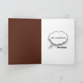 55誕生日クマの森 カード (内部)