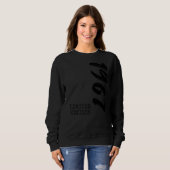 55誕生日レディースメンズ55年1967 スウェットシャツ (正面フル)