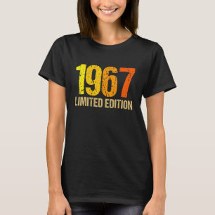 55誕生日レディースメンズ55年1967 1 Tシャツ