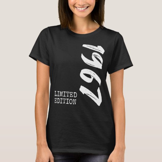 55誕生日レディースメンズ55年1967 Tシャツ (正面)