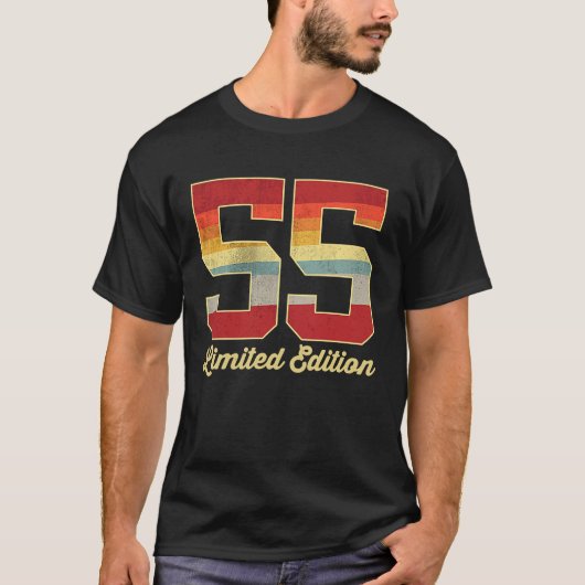 55誕生日ヴィンテージ1967 55歳 Tシャツ (正面)