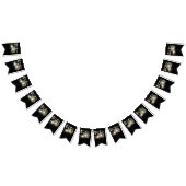 55誕生日又は記念日パーティー バンティングフラッグ (全)