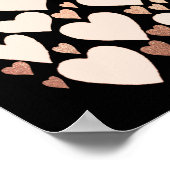 55誕生日理由私たちは愛するゲストブック ポスター (角)