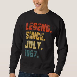 55誕生日55歳の伝説1967年7月以来 スウェットシャツ
