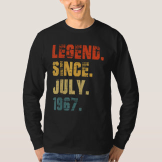 55誕生日55歳の伝説1967年7月以来 Tシャツ
