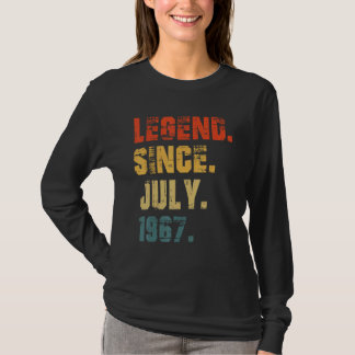 55誕生日55歳の伝説1967年7月以来 Tシャツ