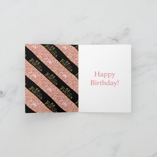 55誕生日 カード (内部)