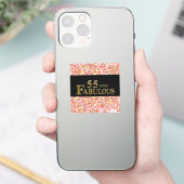 55誕生日 シール (スマートフォン)