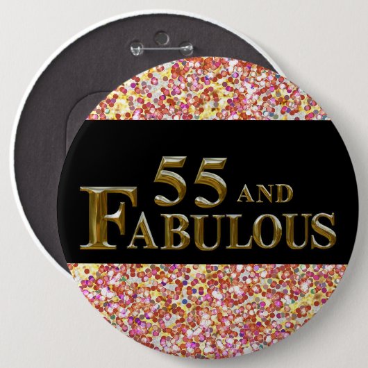 55誕生日 缶バッジ (正面&裏面)