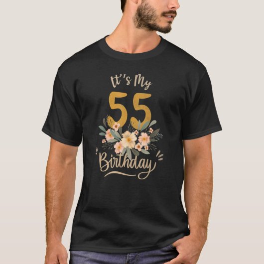 55誕生日 Tシャツ (正面)
