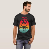 55誕生日IレトロリモコンDrone With C Tシャツ (正面フル)