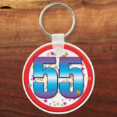 55誕生日v2 キーホルダー (正面)