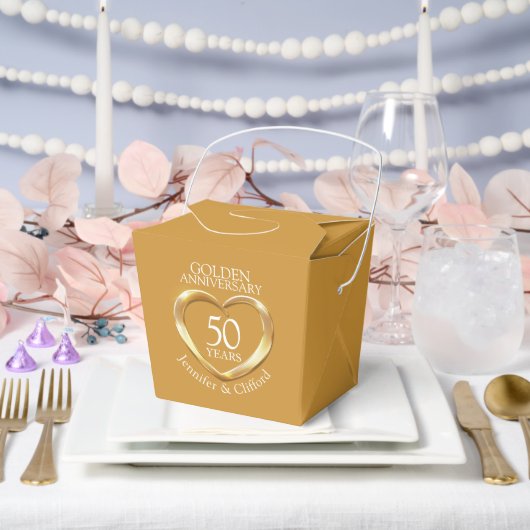 550回ハート金ゴールド結婚の記念カスタム会 フェイバーボックス (ウェディング)