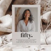 550thハートスクエア写真誕生日 招待状