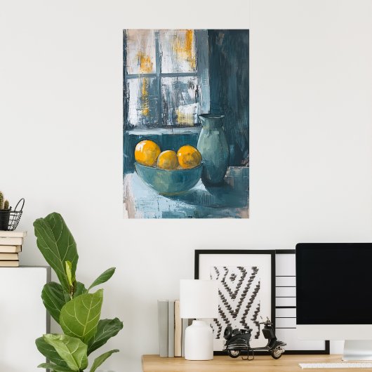 554静物 ポスター (ホームオフィス)