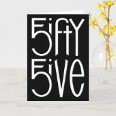 555イブホワイト誕生日カード カード (黄色い花)