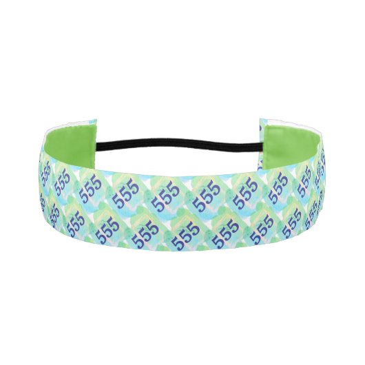 555エンジェル番号変換確認 アスレチックヘッドバンド (正面)