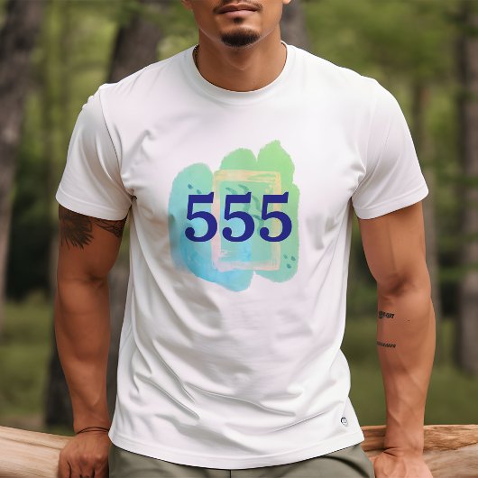 555エンジェル番号変換確認 Tシャツ