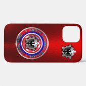555工兵旅団 "トリプル・ニッケル" Case-Mate iPhoneケース (裏面 (横))
