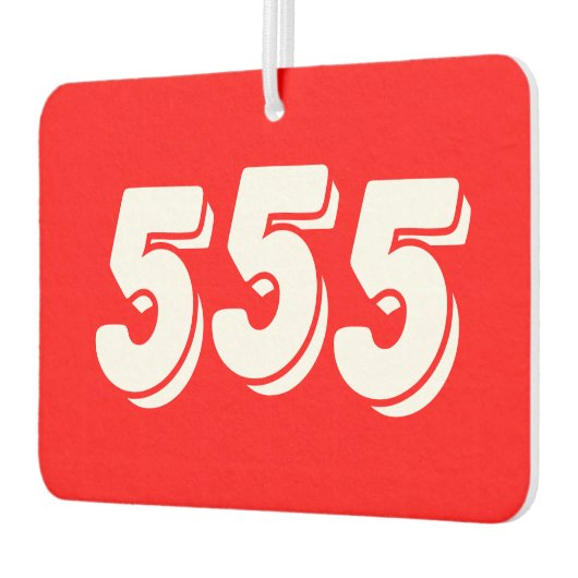 555 カーエアーフレッシュナー (左)