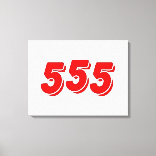 555 キャンバスプリント (正面)